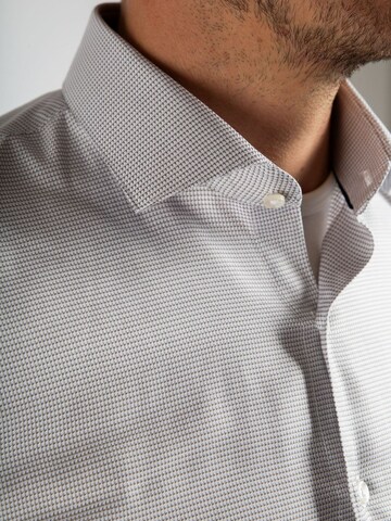 Suitable Slim Fit Hemd‌‌‌‌‌ in Grau