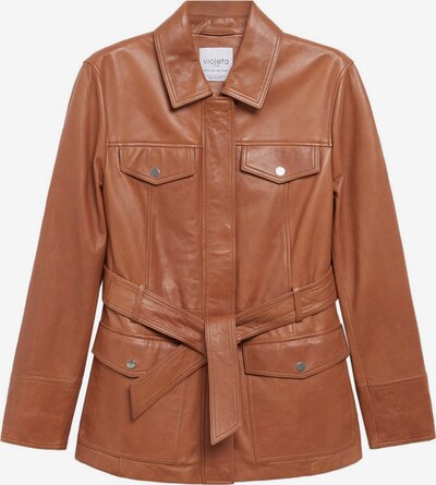 VIOLETA by Mango Jacke 'Isabel 7' in hellbraun, Produktansicht