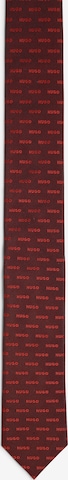 HUGO Tie in Red: front