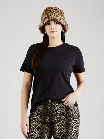 T-shirt 'CARJEN' ONLY Carmakoma en noir : devant