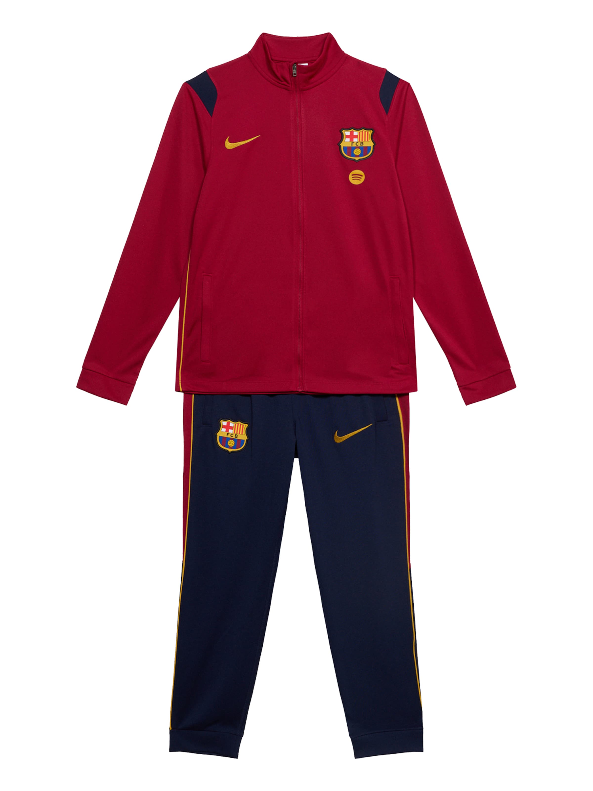 NIKE Облекло за трениране 'FCB ACDPR' в синьо: отпред
