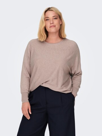 Pullover 'Alona' di ONLY Carmakoma in beige: frontale