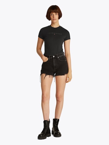 Tommy Jeans Tričko – černá