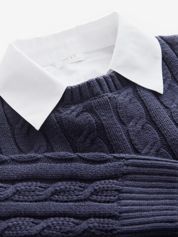Pull-over Next en bleu