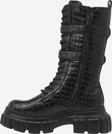 River Island - Botas con cordones en negro