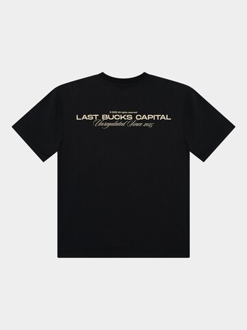 Last Bucks Koszulka 'Last Bucks | Capital Tee' w kolorze czarny