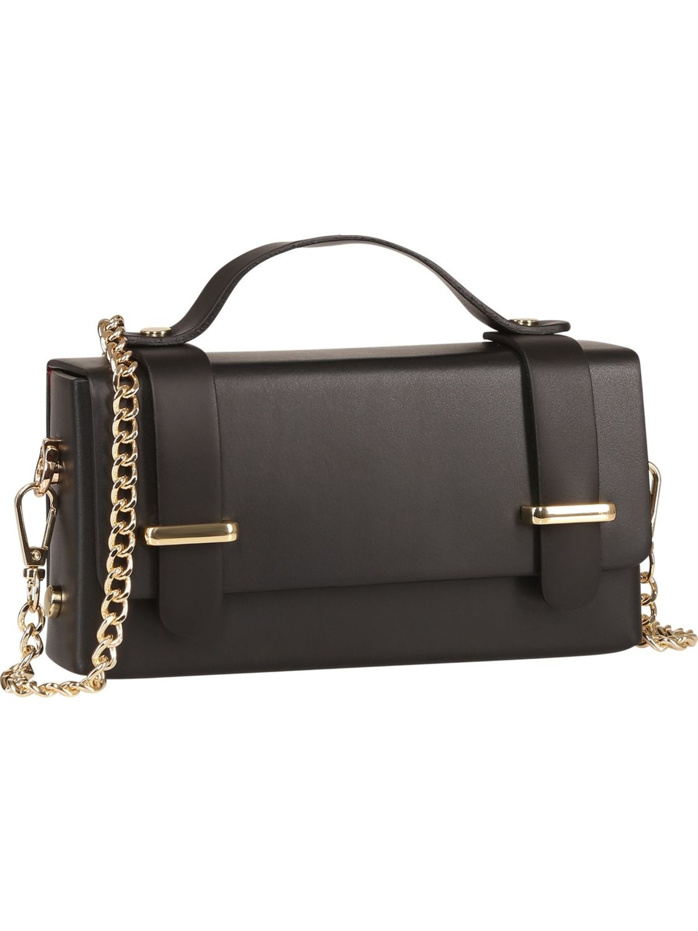 Toscanto - Bolso de mano en negro: frente
