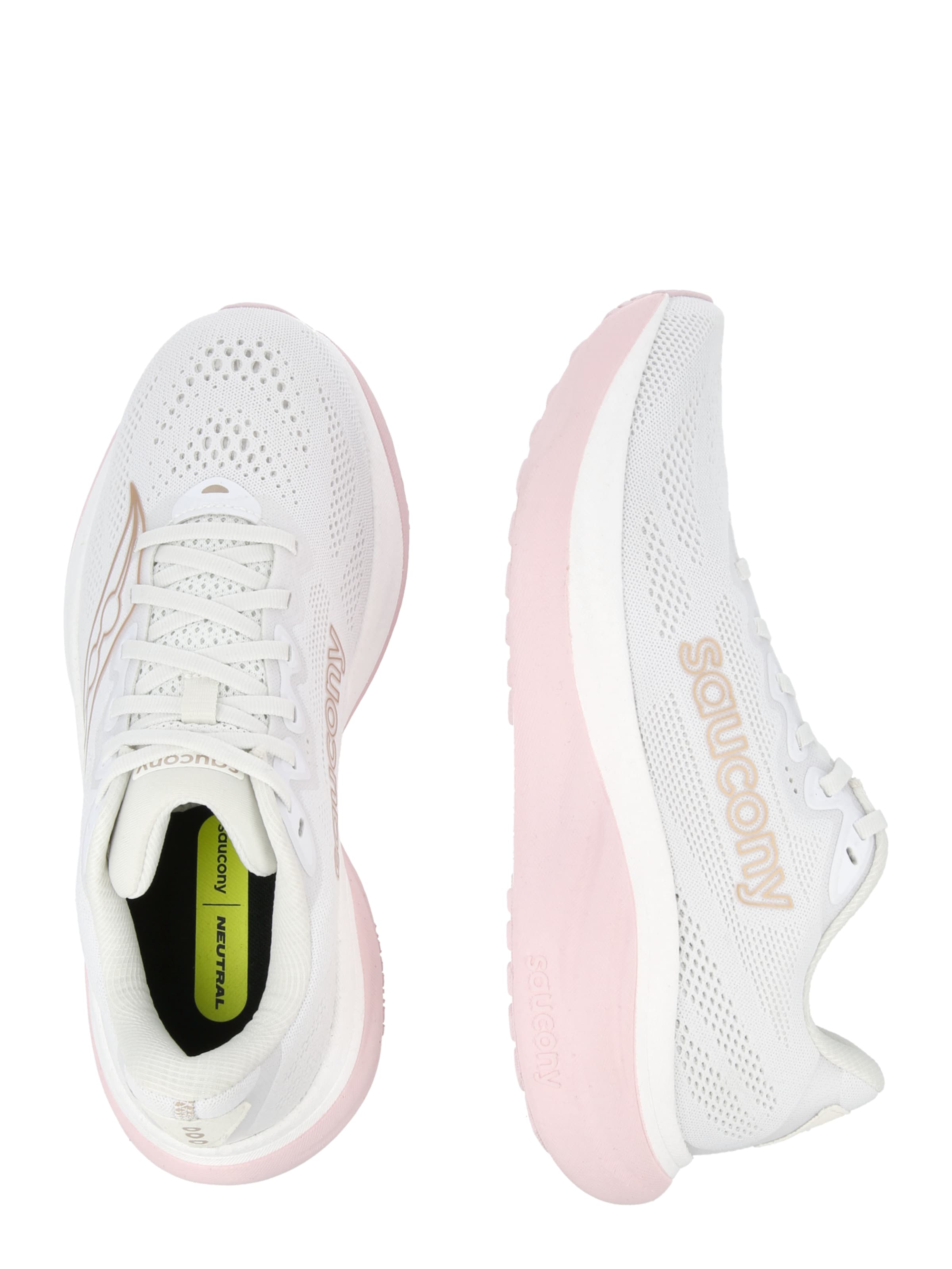 saucony Маратонки за бягане 'RIDE 19' в бяло