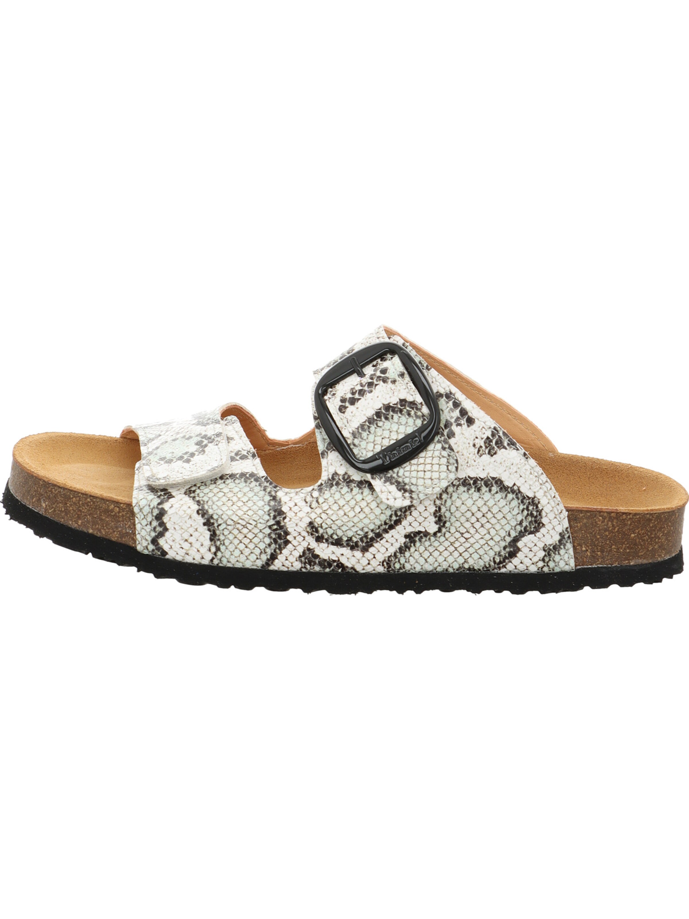 THINK! Pantolette 'Crissi' in Grau