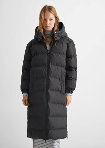 MANGO TEEN Zimní bunda 'Lina' – černá: přední strana