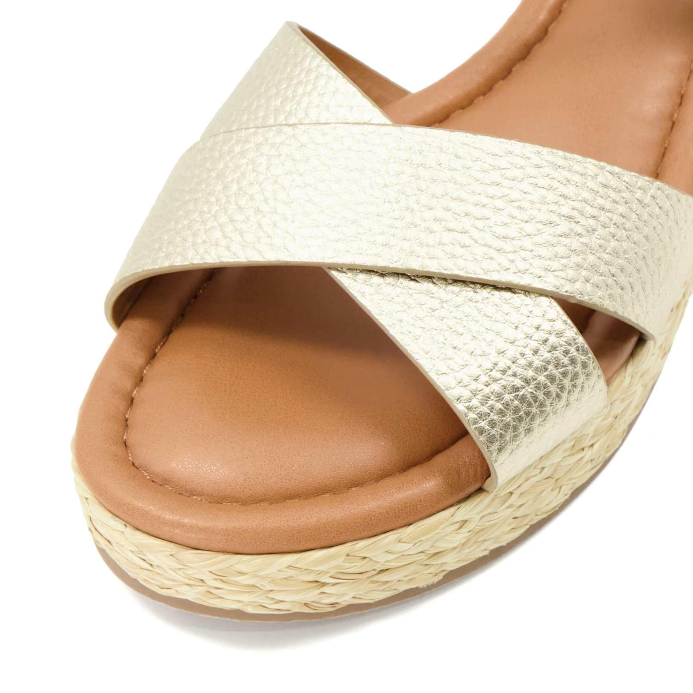 Sandales 'Linnie' Dune LONDON en or