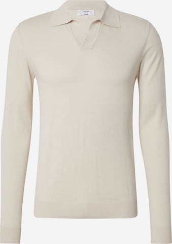 DAN FOX APPAREL Neulepaita 'Essentials' värissä valkoinen: etupuoli