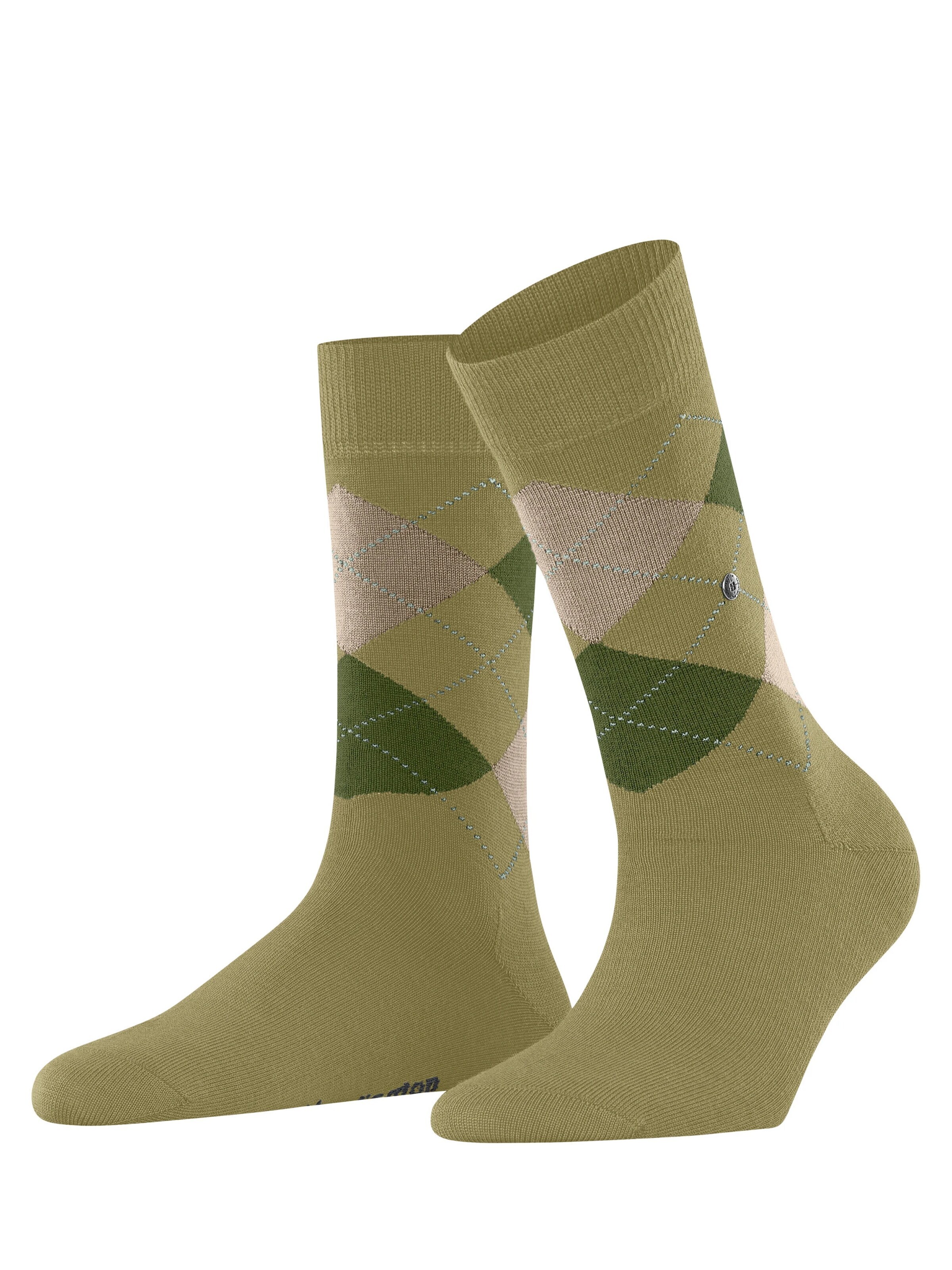 BURLINGTON Socken 'Marylebone'‌‌‌‌‌‌ in Grün: Vorderseite