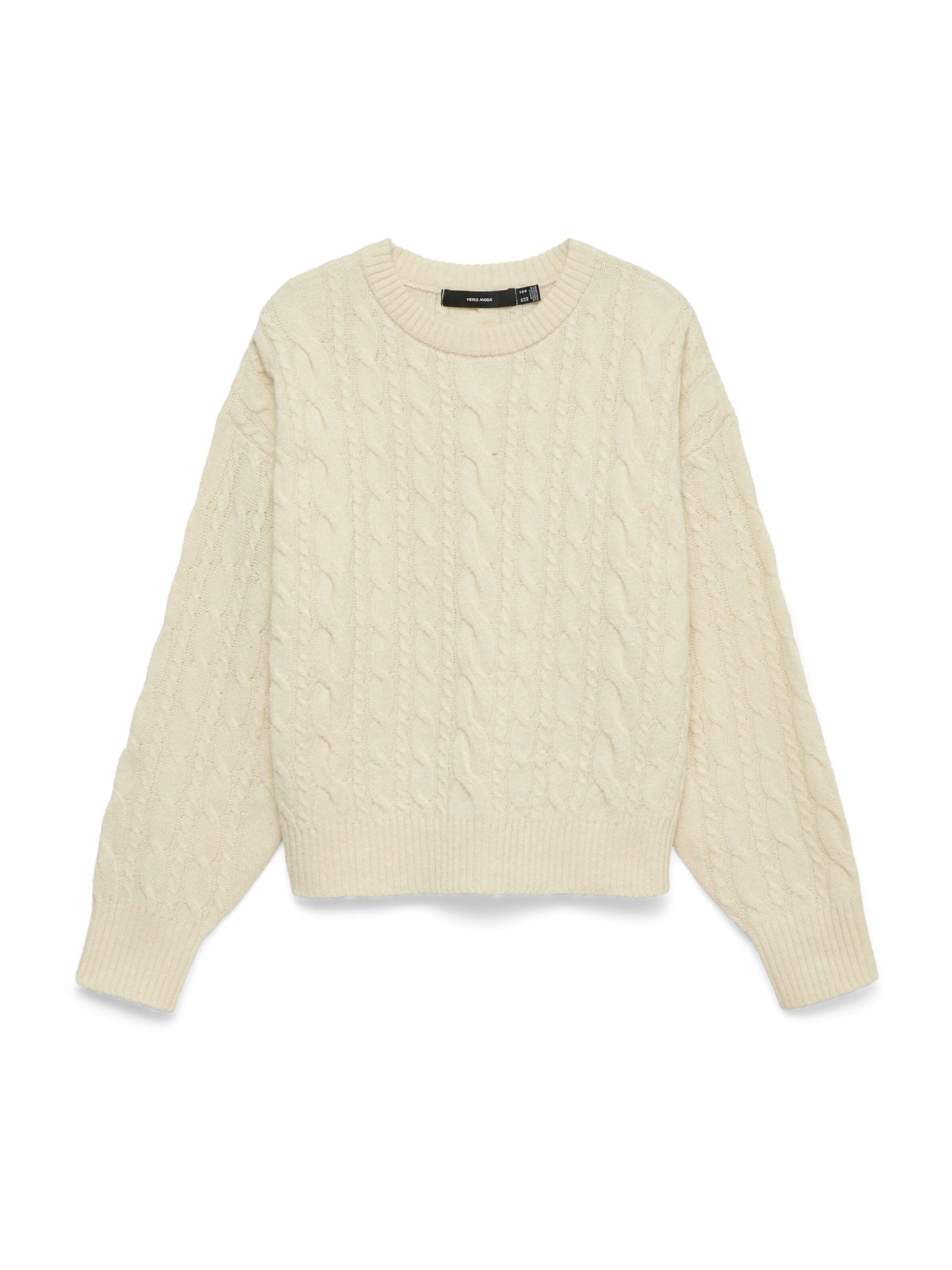 Pull-over 'VMMSequoia' Vero Moda Maternity en beige : devant