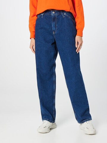 Calvin Klein Jeans Loose fit Jeans in Blue: front