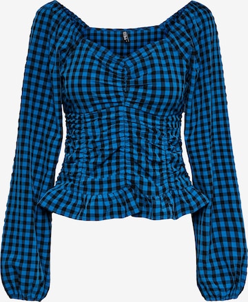 PIECES Blouse 'Noelia' in Blue: front