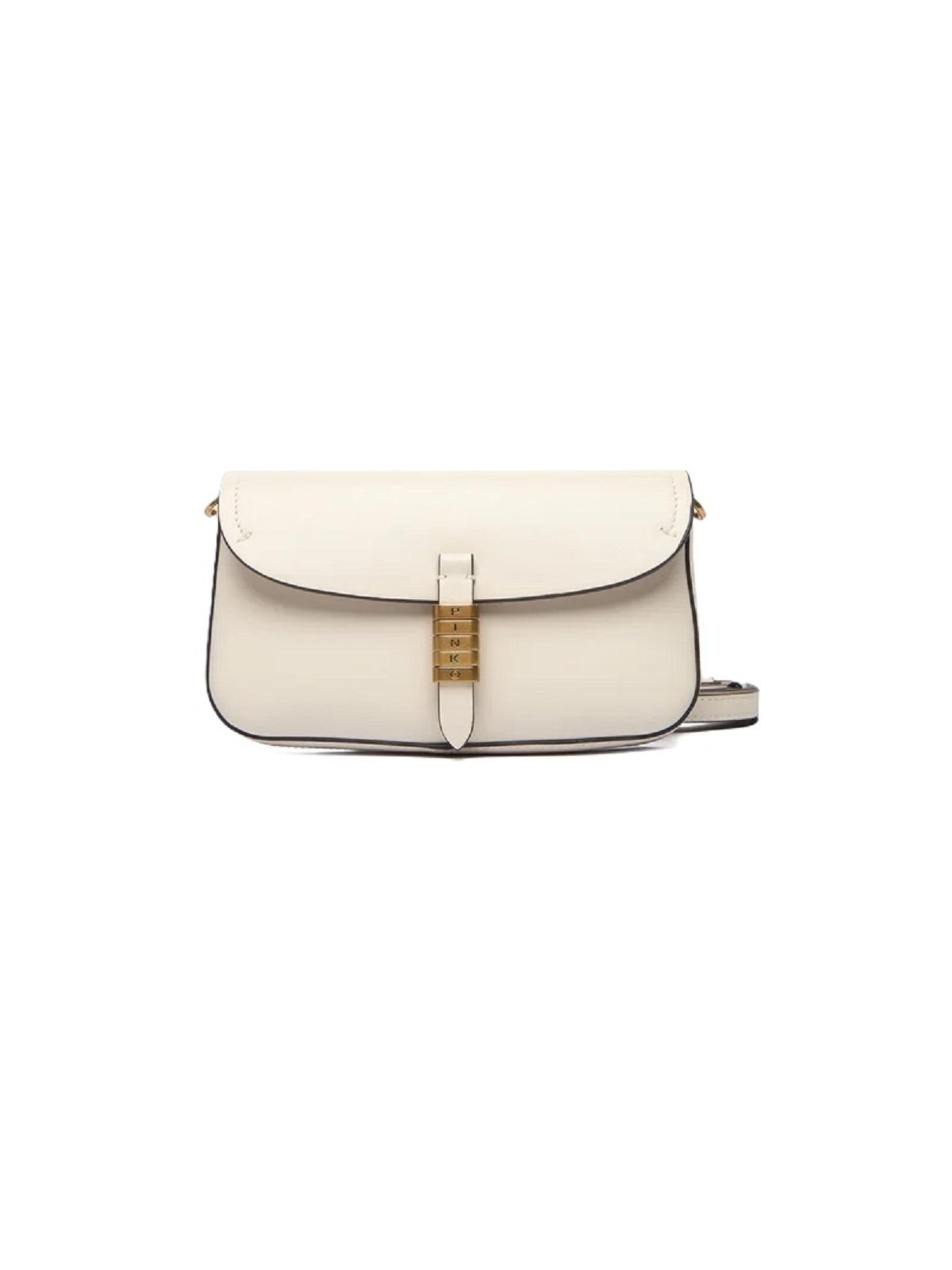 Borsa a tracolla '105349 A1ZX' di PINKO in beige: frontale
