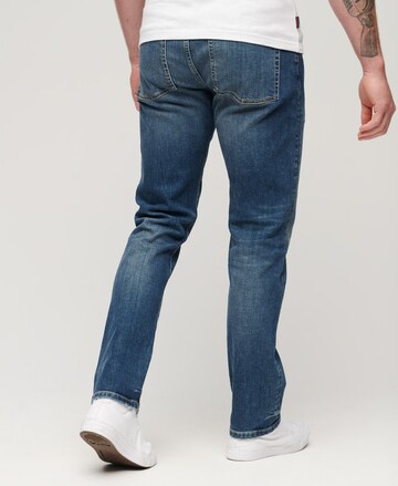 Superdry - Slimfit Calças de ganga 'VINTAGE SLIM STRAIGHT' em azul