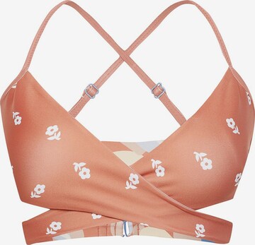 Boochen Triangel Bikinitop 'Arpoador' in Orange