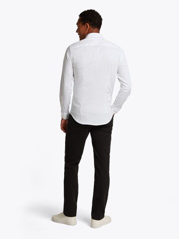 TOMMY HILFIGER Regular Fit Hemd in Weiß: Rückseite