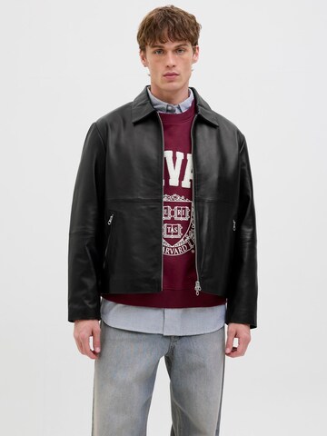 JACK & JONES Tussenjas in Zwart: voorkant