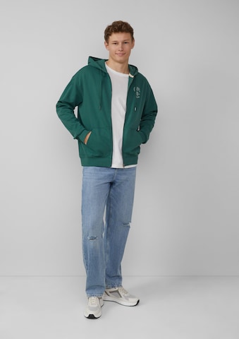 Sweat-shirt QS en vert