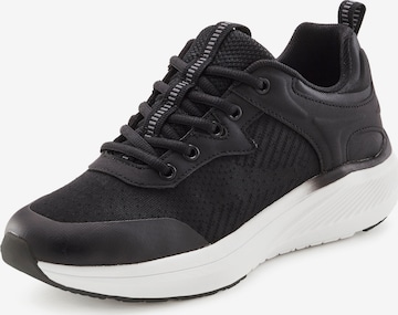 LASCANA - Zapatillas deportivas bajas en negro: frente