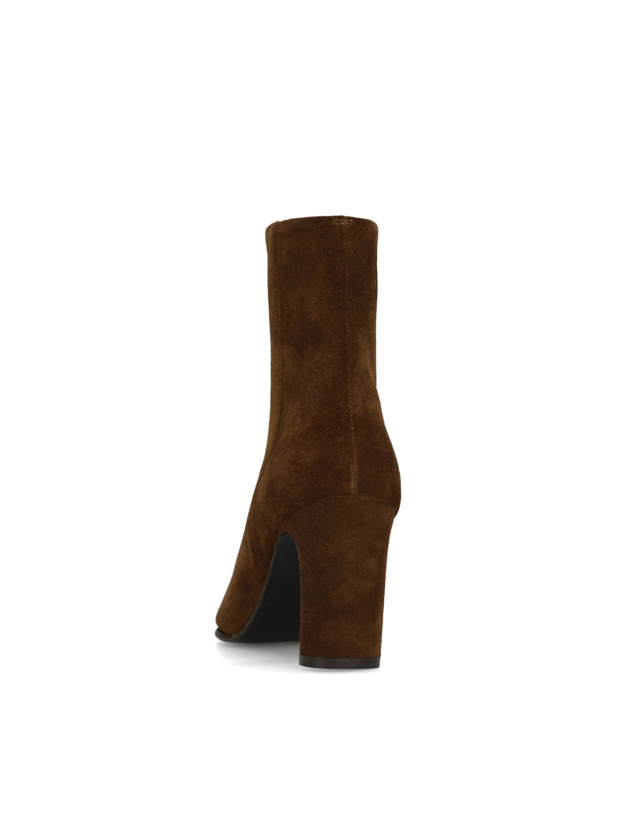 MANFIELD Stiefelette in Braun