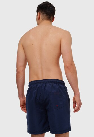 INDICODE JEANS Board Shorts in Blue