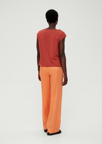 s.Oliver BLACK LABEL Shirt in Orange