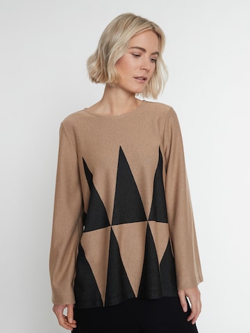 Ana Alcazar Sweater 'Milesa' in Brown: front