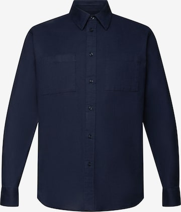 Chemise ESPRIT en bleu : devant