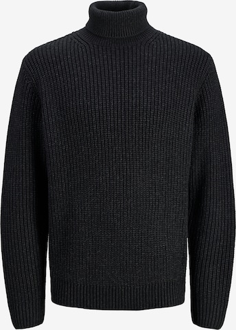 JACK & JONES Neulepaita 'JORBLEECKER' värissä musta: etupuoli