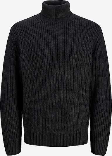 JACK & JONES Neulepaita 'JORBLEECKER' värissä meleerattu musta, Tuotenäkymä