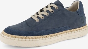 Travelin Sneakers laag 'Omage' in Blauw: voorkant