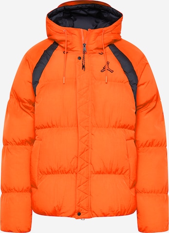 Jordan Winter Jacket in Orange: front