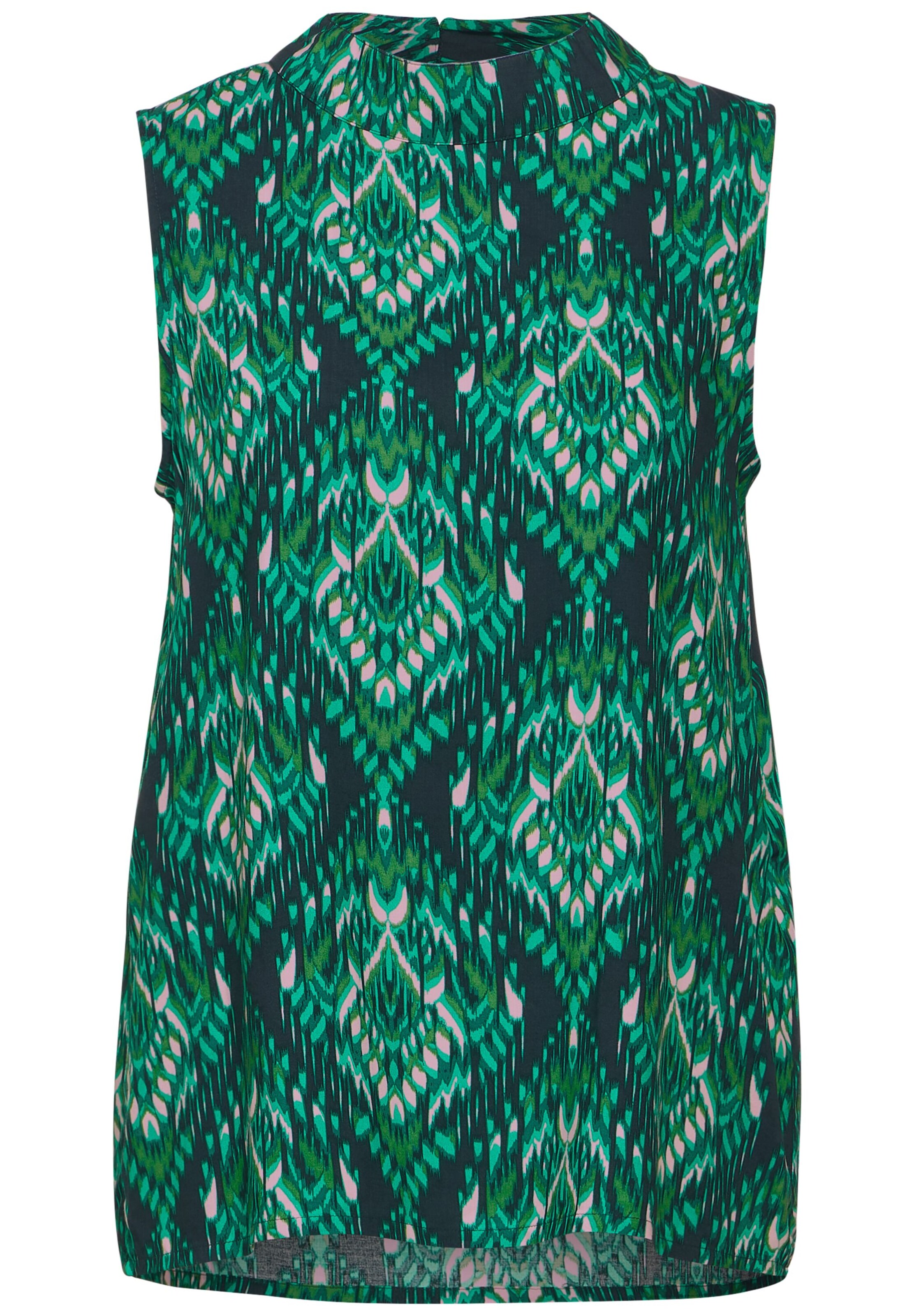 STREET ONE Bluse in Grün: Vorderseite