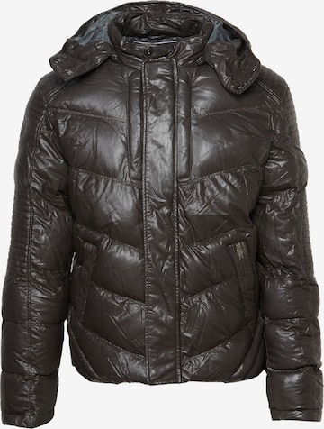 KOROSHI Winter jacket in Brown: front