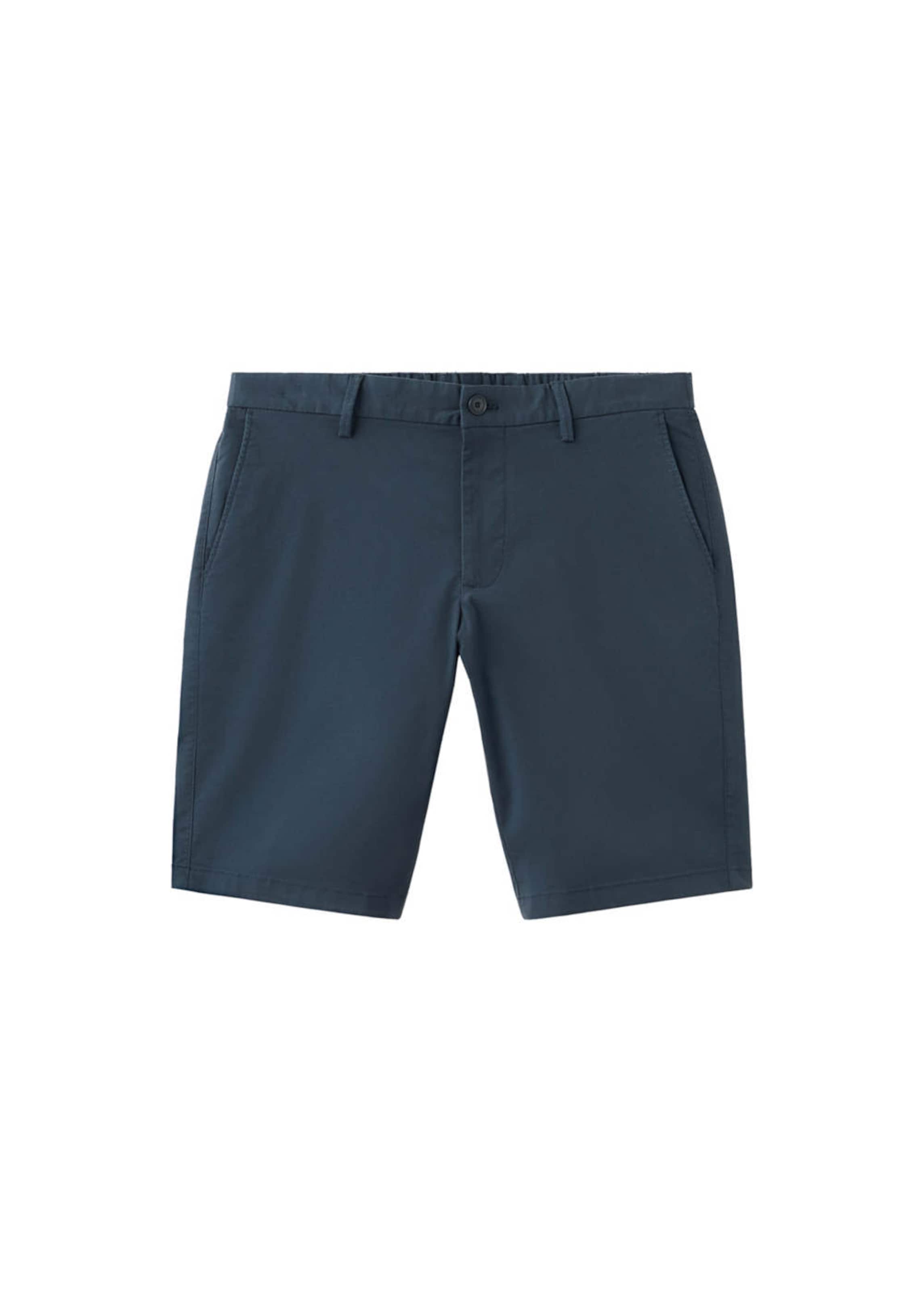 MANGO MAN Slim fit Chino Pants 'Gracia' in Blue: front