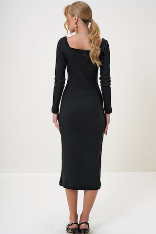 Rochie tricotat de la Trend Alaçatı Stili pe negru
