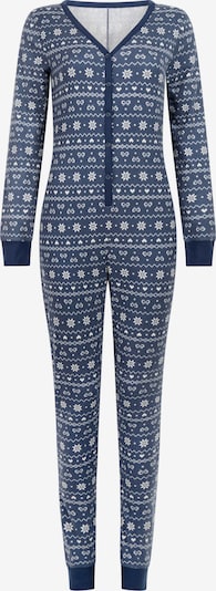 Hunkemöller Pidžama u safirno plava / bijela, Pregled proizvoda