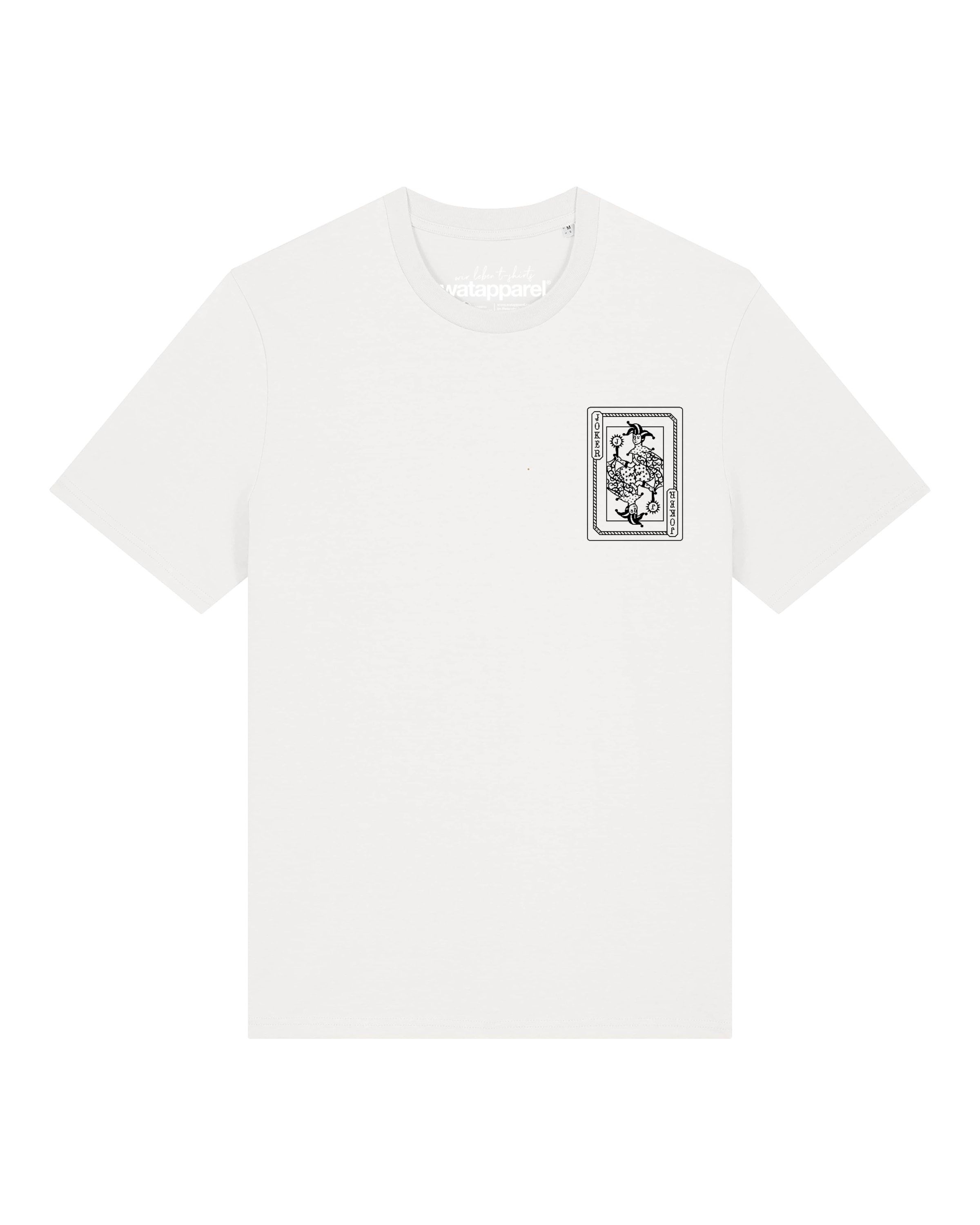 Watapparel Shirt 'Joker' in White: front