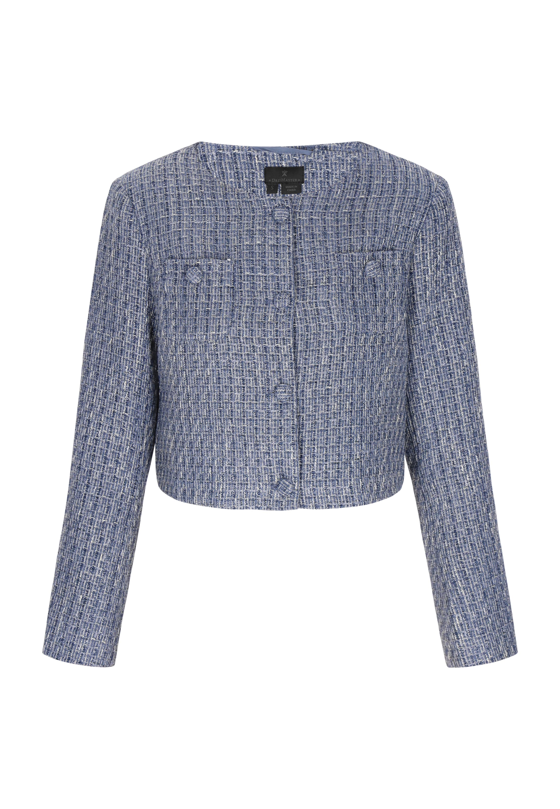 zils DreiMaster Klassik Žakete: no priekšpuses