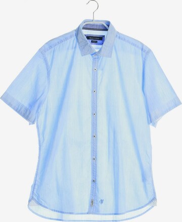 Marc O'Polo Button Up Shirt in L in Blue: front