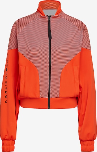 ADIDAS PERFORMANCE Veste de survêtement 'Karlie Kloss' en bleu foncé / saumon / orange foncé / blanc, Vue avec produit