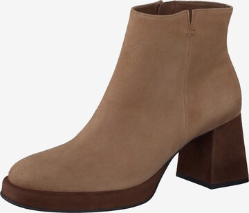 Paul Green Ankle Boots in Brown: front