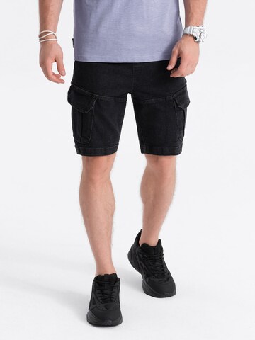 Ombre Regular Shorts 'W362' in Grau: predná strana