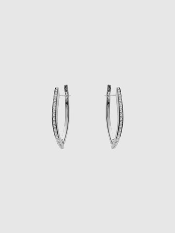 LUXBYLUX Earrings in Silver: front
