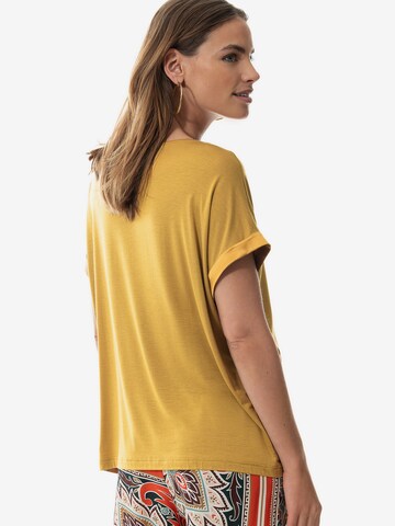 T-shirt Mey en jaune