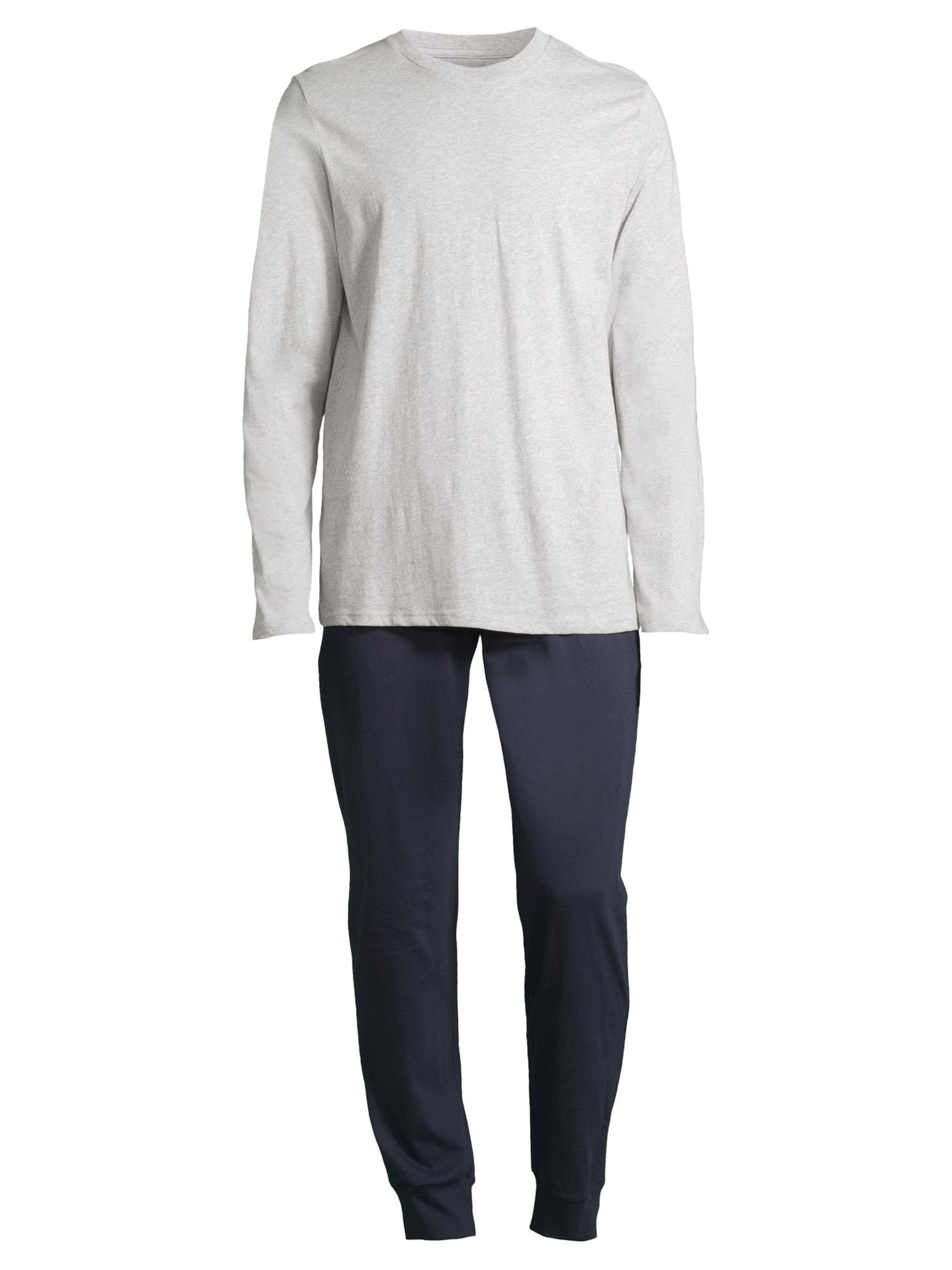 SCHIESSER Pyjama lang 'Night & Home' in Gemengde kleuren: voorkant